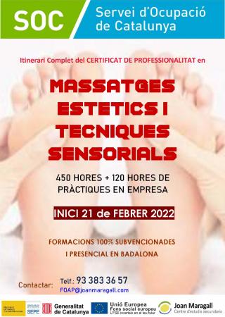 Massatges estètics i tècniques sensorials associades