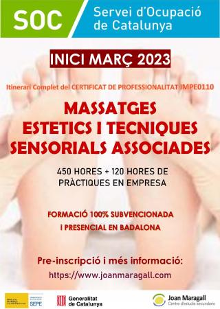 IMPE110 - Massatges estètics i tècniques sensorials associades